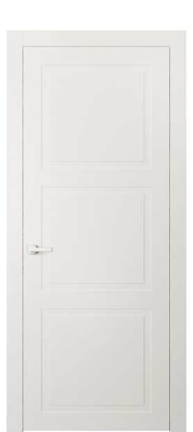 Дверь межкомнатная 8003 МЖМ. Цвет Матовый жемчужный. Материал Гладкая эмаль. Коллекция Нео Классик. Картинка.