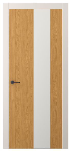 Дверь межкомнатная АКП 4225 ВНД Ванильный дуб. Цвет Ванильный дуб. Материал Ламинатин. Коллекция Freedom. Картинка.