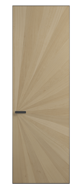 Дверь межкомнатная 0206 ЭВБМ Эвкалипт бежевый матовый. Цвет Эвкалипт бежевый матовый. Материал Шпон эвкалипта Naturwood. Коллекция Rift. Картинка.