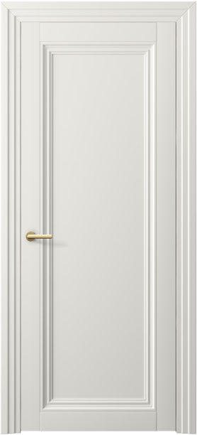 Дверь межкомнатная 2501 ПЭБЛ. Цвет ПЭТ белоснежный. Материал ПЭТ. Коллекция Centro. Картинка.