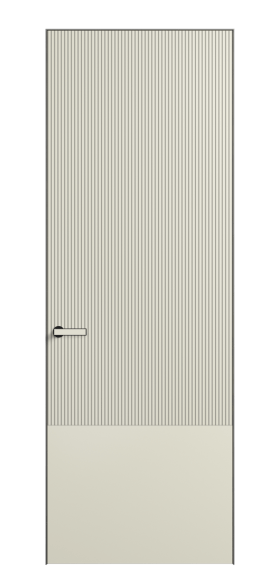 Дверь межкомнатная АКП 8203 ММБ Матовый молочно-белый. Цвет Матовый молочно-белый. Материал Гладкая эмаль. Коллекция Velvet. Картинка.
